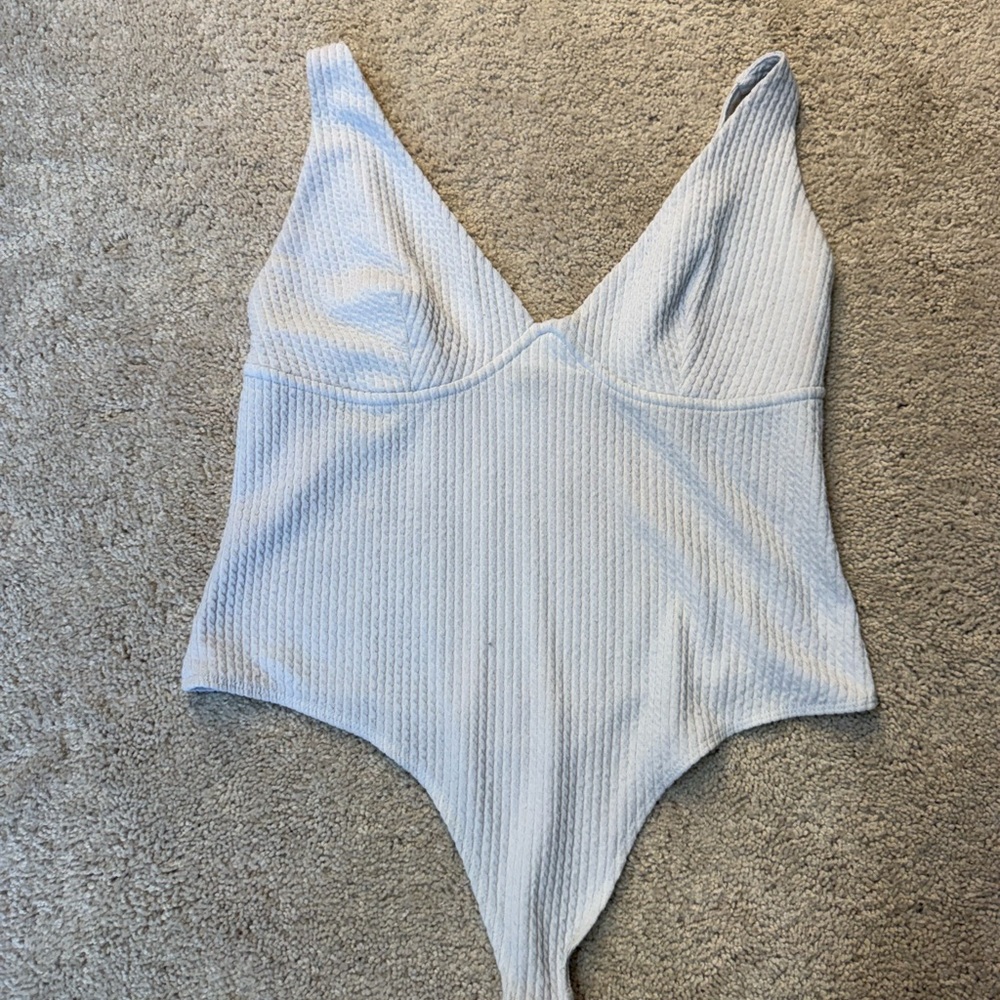Ribbed Bodysuit